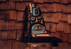 Lonning carving #74 (5483 bytes): Orca Fin