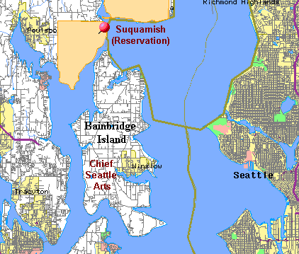 Bainbridge Island Map